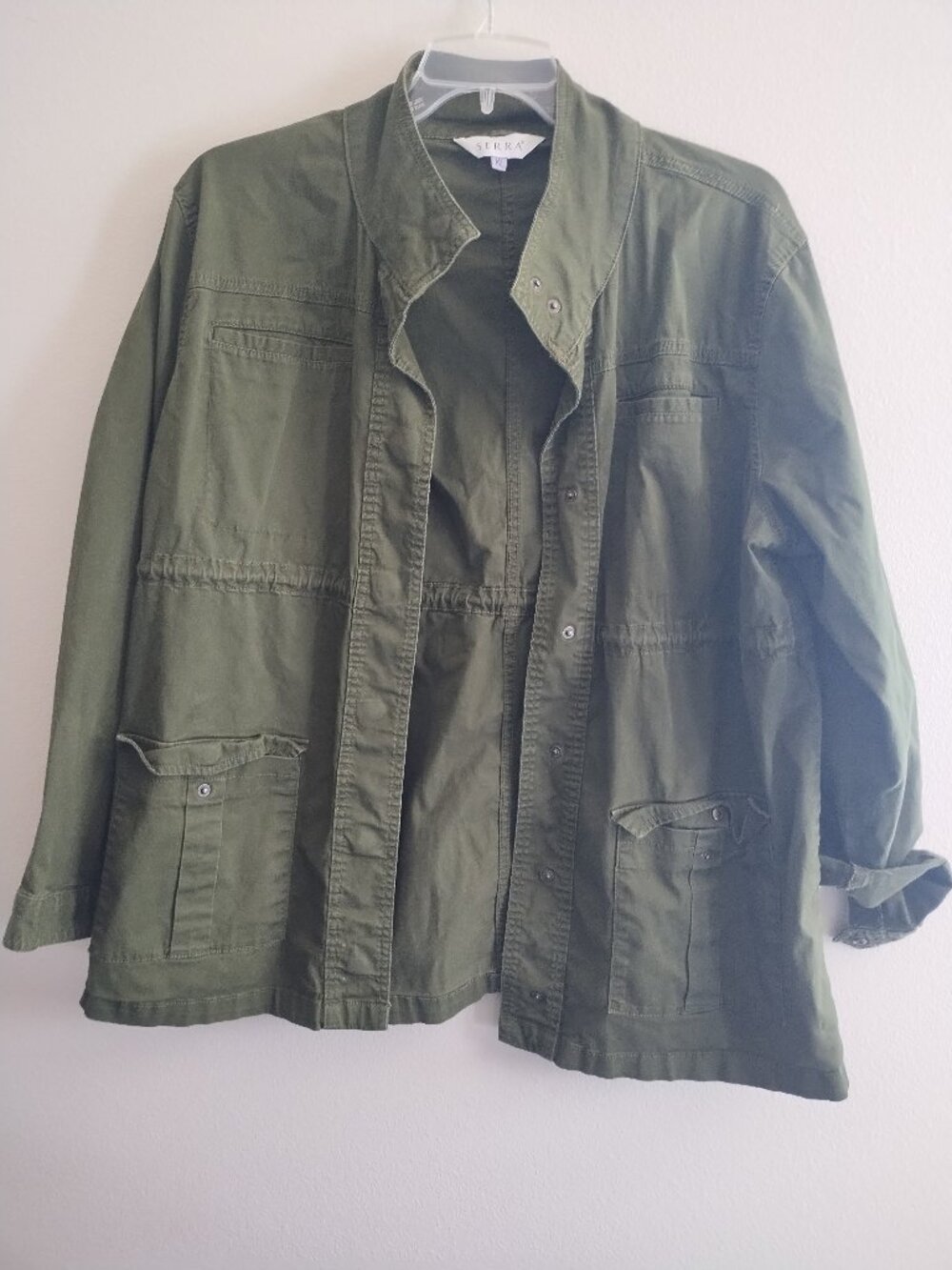 Serra Field Jacket Olive Green size XL